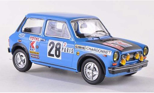 Autobianchi A112 abarth 1/43 Best No.28 Rally Monte Carlo 1978 Pagani/Carlotti diecast model cars