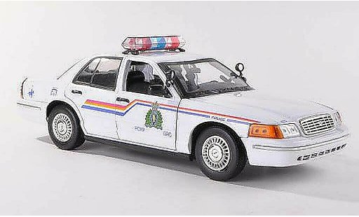 Ford Crown Police Interceptor 1/18 Motormax Royal Canadian Mounted Kanada diecast model cars