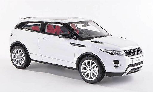 Range Rover Evoque Coupe 1/18 Century Dragon white RHD 3-Turer 2012 diecast model cars