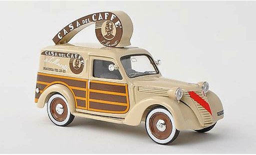 Fiat 1100 Furgone 1/43 Brumm Caffe Musetti Van diecast model cars