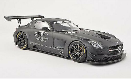 Mercedes SLS GT3 1/18 Minichamps AMG 45 Years of Driving Performance lumineuses-black 2013 diecast model cars