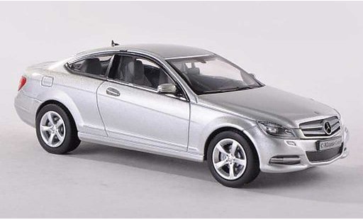 Mercedes Classe C Coupe 1/43 Norev (C204) grey Facelift diecast model cars