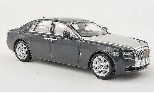 Rolls Royce Ghost Base 1/43 IXO black-grey/grey RHD 2009 diecast model cars