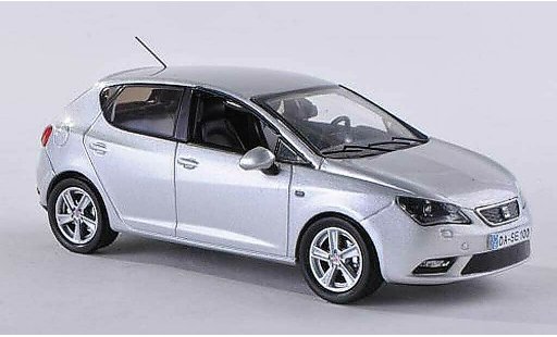 Seat Ibiza Base 1/43 Seat grey 5-portes 2013 diecast model cars