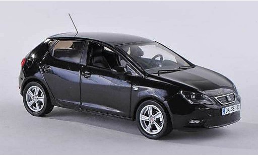 Seat Ibiza SC 1/43 Seat black 5-portes 2013 diecast model cars