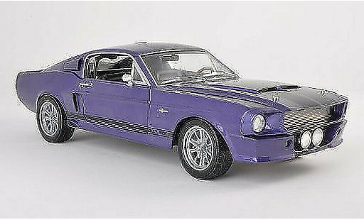 Shelby GT 500 Base 1/18 Shelby Collectibles black-purple/black diecast model cars