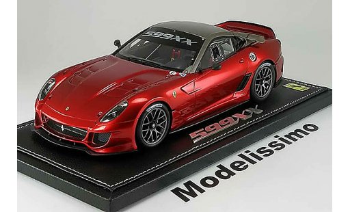 Ferrari 599 XX 1/18 BBR Models race version 2009 red diecast model cars
