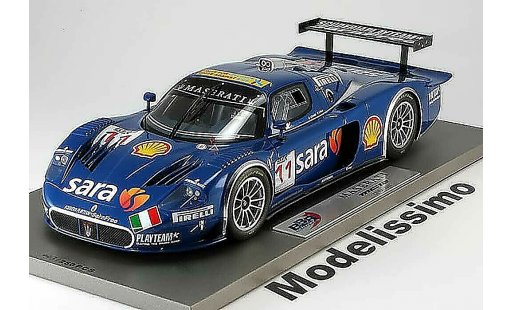 Maserati MC12 Base 1/18 BBR Models no.11 fia gt bertolini piccini 2007 diecast model cars