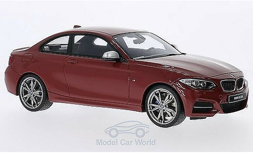 Bmw M235 coupe 1/18 GT Spirit 35 F22 i red diecast model cars
