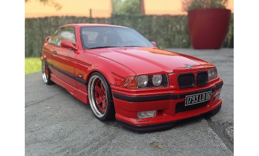 Bmw M3 ltw 1/18 Ottomobile E36 Light Weight red diecast model cars