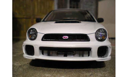 Subaru Impreza STI 1/18 Autoart jdm white diecast model cars