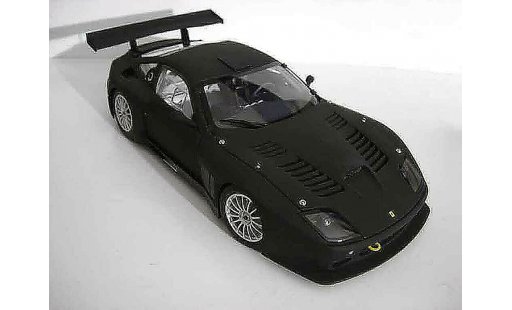 Ferrari 575 GTC 1/18 Kyosho competition satin black diecast model cars