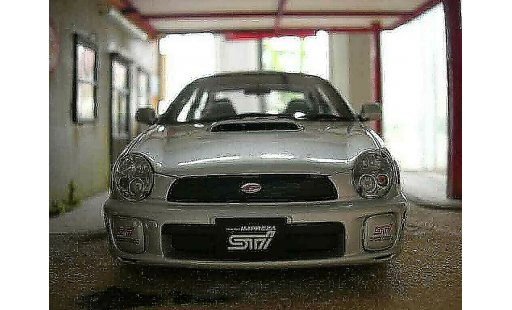 Subaru Impreza WRX 1/18 Autoart STI grey diecast model cars