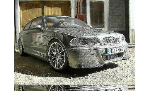 Bmw M3 CSL 1/18 Autoart E46 diecast model cars