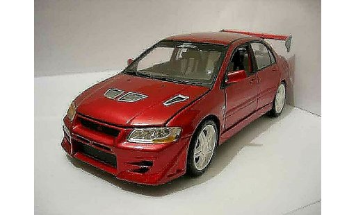 Mitsubishi Lancer Evolution VII 1/18 Ertl fast and furious red diecast model cars