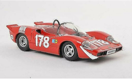 Abarth 2000 S 1/43 Best No.178 Bitter/Kelleners Targa Florio 1969 diecast model cars