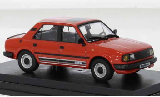 Skoda 120 1/43 Abrex L red 1984 diecast model cars