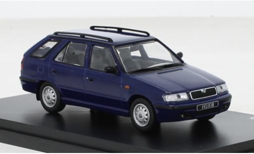 Diecast model cars Skoda Felicia 1/43 Abrex FL Combi blue 1998 Skoda Felicia 1/43 Abrex FL Combi blue 1998 diecast model cars