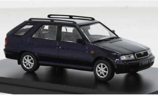 Diecast model cars Skoda Felicia 1/43 Abrex FL Combi metallise blue 1998 Skoda Felicia 1/43 Abrex FL Combi metallise blue 1998 diecast model cars