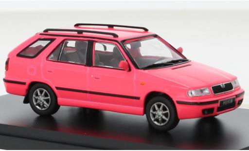Diecast model cars Skoda Felicia 1/43 Abrex FL Combi pink 1998 Skoda Felicia 1/43 Abrex FL Combi pink 1998 diecast model cars