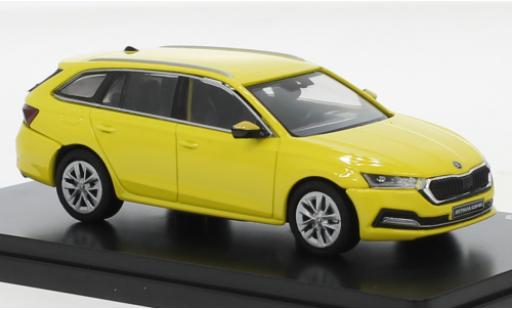 Diecast model cars Skoda Octavia 1/43 Abrex IV combi yellow 2020 Skoda Octavia 1/43 Abrex IV combi yellow 2020 diecast model cars
