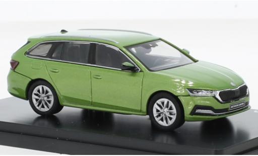 Diecast model cars Skoda Octavia 1/43 Abrex IV Combi metallise green 2020 Skoda Octavia 1/43 Abrex IV Combi metallise green 2020 diecast model cars