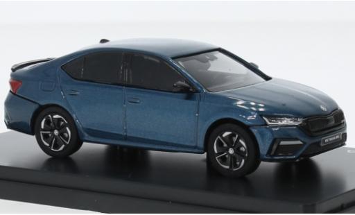 Diecast model cars Skoda Octavia 1/43 Abrex IV RS metallise blue 2020 Skoda Octavia 1/43 Abrex IV RS metallise blue 2020 diecast model cars