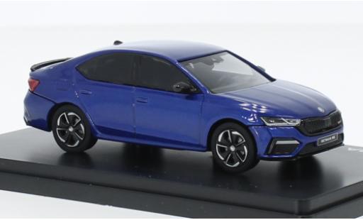 Diecast model cars Skoda Octavia 1/43 Abrex IV RS metallise blue foncé 2020 Skoda Octavia 1/43 Abrex IV RS metallise blue foncé 2020 diecast model cars