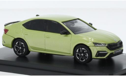 Diecast model cars Skoda Octavia 1/43 Abrex IV RS metallise la chaux 2020 Skoda Octavia 1/43 Abrex IV RS metallise la chaux 2020 diecast model cars