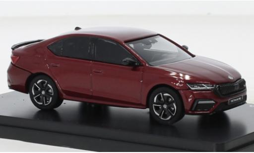 Diecast model cars Skoda Octavia 1/43 Abrex IV RS metallise red 2020 Skoda Octavia 1/43 Abrex IV RS metallise red 2020 diecast model cars
