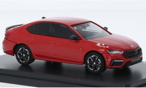 Diecast model cars Skoda Octavia 1/43 Abrex IV RS red 2020 Skoda Octavia 1/43 Abrex IV RS red 2020 diecast model cars
