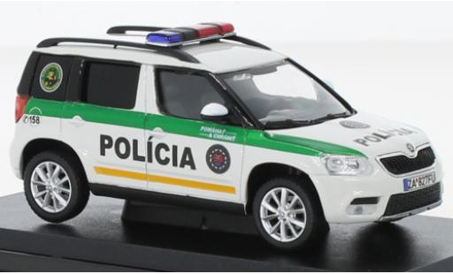 Diecast model cars Skoda Yeti 1/43 Abrex FL Policia (SR) 2013 Skoda Yeti 1/43 Abrex FL Policia (SR) 2013 diecast model cars