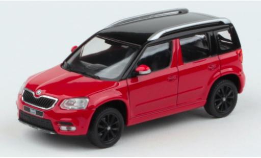 Diecast model cars Skoda Yeti 1/43 Abrex FL red/black 2013 Skoda Yeti 1/43 Abrex FL red/black 2013 diecast model cars
