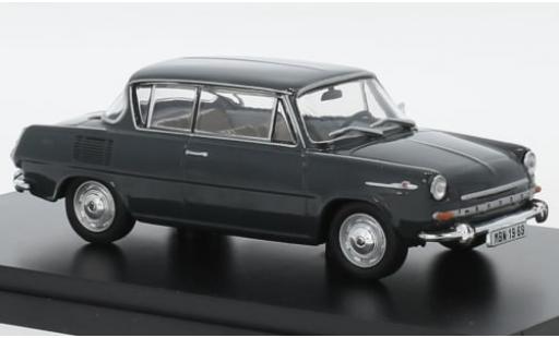 Diecast model cars Skoda 110 1/43 Abrex 0MBX grau 1969 1:43 Skoda 110 1/43 Abrex 0MBX grau 1969 1:43 diecast model cars