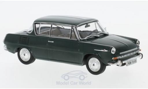 Diecast model cars Skoda 110 1/43 Abrex 0MBX green 1969 Skoda 110 1/43 Abrex 0MBX green 1969 diecast model cars