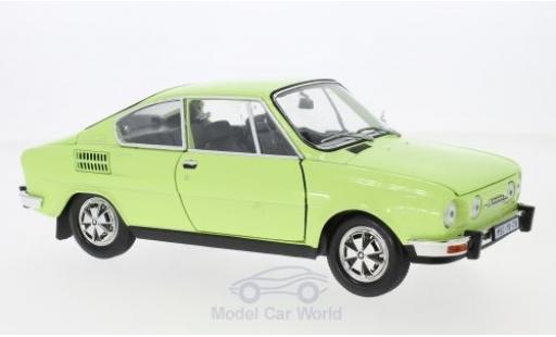Diecast model cars Skoda 110 1/18 Abrex R Coupe green 1980 Skoda 110 1/18 Abrex R Coupe green 1980 diecast model cars
