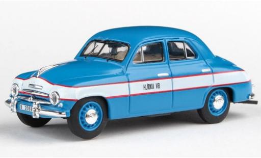 Diecast model cars Skoda 120 1/43 Abrex 1 matt-blue/Dekor Hlidka VB 1956 police Tschechien Skoda 120 1/43 Abrex 1 matt-blue/Dekor Hlidka VB 1956 police Tschechien diecast model cars