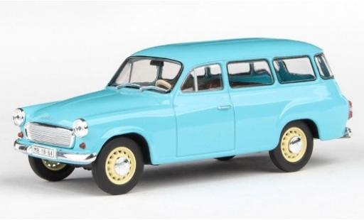 Skoda 120 1/43 Abrex 2 blue 1964 diecast model cars