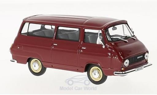Diecast model cars Skoda 1203 1/43 Abrex Mikrobus red 1974 Skoda 1203 1/43 Abrex Mikrobus red 1974 diecast model cars