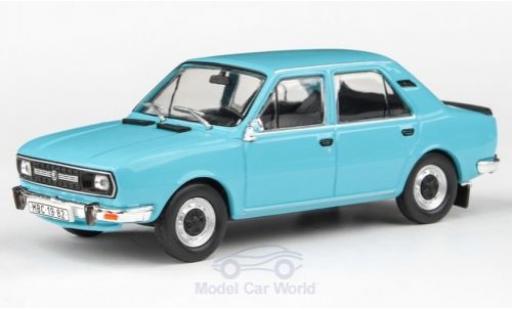 Skoda 120 1/43 Abrex L blue 1982 diecast model cars