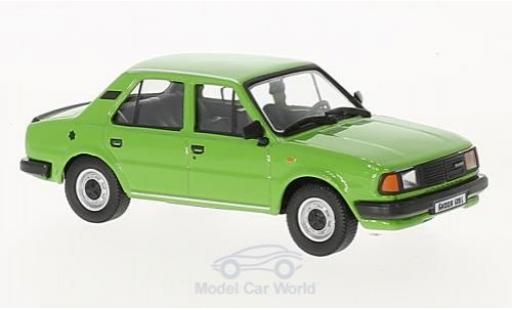 Skoda 120 1/43 Abrex L green 1984 diecast model cars