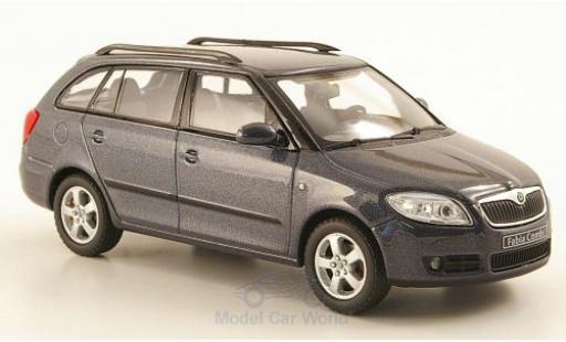 Diecast model cars Skoda Fabia 1/43 Abrex II Combi metallic grey Skoda Fabia 1/43 Abrex II Combi metallic grey diecast model cars