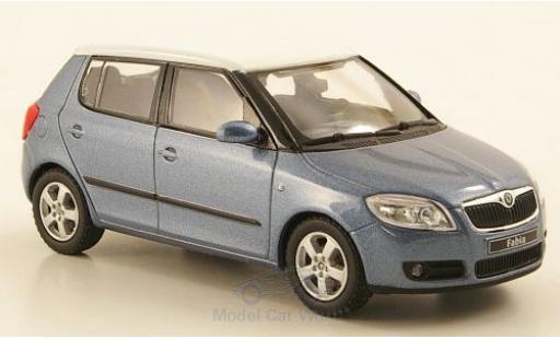 Diecast model cars Skoda Fabia 1/43 Abrex II metallic grey/white 2006 Skoda Fabia 1/43 Abrex II metallic grey/white 2006 diecast model cars