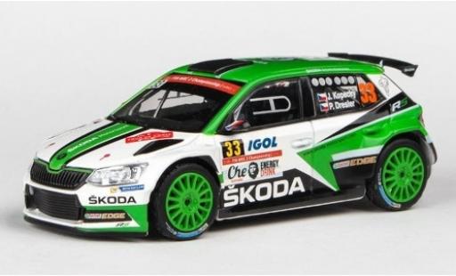 Diecast model cars Skoda Fabia 1/43 Abrex III R5 No.33 Che Guevara Energy Drink Rallye WM Tour de Corse 2017 J.Kopecky/P.Dresler Skoda Fabia 1/43 Abrex III R5 No.33 Che Guevara Energy Drink Rallye WM Tour de Corse 2017 J.Kopecky/P.Dresler diecast model cars