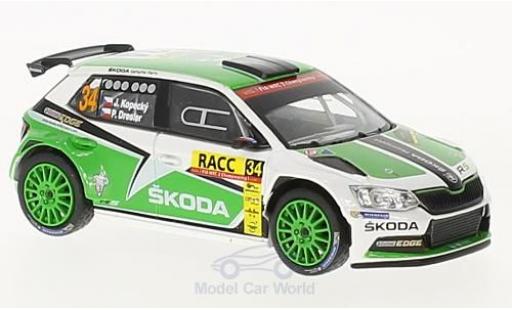 Diecast model cars Skoda Fabia 1/43 Abrex III R5 No.34 Rallye WM Rallye Catalunya 2016 J.Kopecky/P.Dresler Skoda Fabia 1/43 Abrex III R5 No.34 Rallye WM Rallye Catalunya 2016 J.Kopecky/P.Dresler diecast model cars