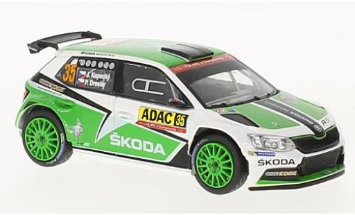 Diecast model cars Skoda Fabia 1/43 Abrex III R5 No.35 Rallye WM Rallye Deutschland 2016 J.Kopecky/P.Dresler Skoda Fabia 1/43 Abrex III R5 No.35 Rallye WM Rallye Deutschland 2016 J.Kopecky/P.Dresler diecast model cars
