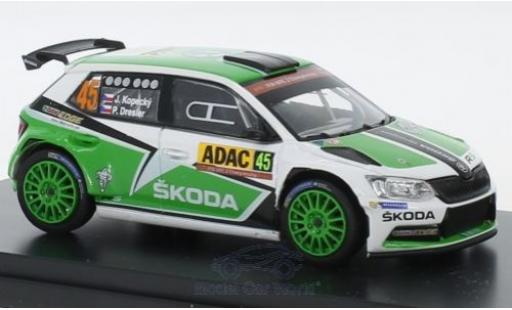 Diecast model cars Skoda Fabia 1/43 Abrex III R5 No.45 Rallye WM Rallye Deutschland 2015 J.Kopecky/P.Dresler Skoda Fabia 1/43 Abrex III R5 No.45 Rallye WM Rallye Deutschland 2015 J.Kopecky/P.Dresler diecast model cars