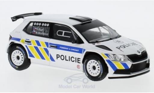 Diecast model cars Skoda Fabia 1/43 Abrex III R5 Policie (CZ) 2015 Skoda Fabia 1/43 Abrex III R5 Policie (CZ) 2015 diecast model cars