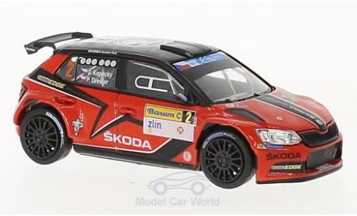Diecast model cars Skoda Fabia 1/43 Abrex III R5 white No.2 Barum Rally Zlin 2016 J.Kopecky/P.Dresler Skoda Fabia 1/43 Abrex III R5 white No.2 Barum Rally Zlin 2016 J.Kopecky/P.Dresler diecast model cars
