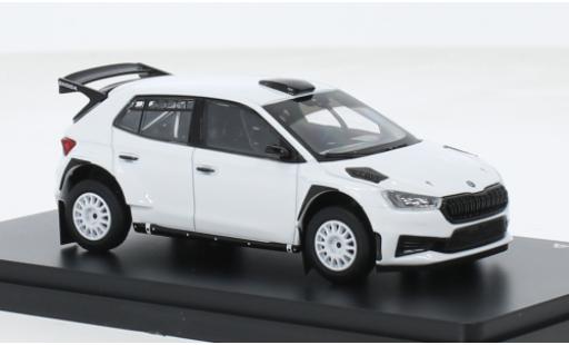 Diecast model cars Skoda Fabia 1/43 Abrex IV RS Rallye2 weiss 2022 1:43 Skoda Fabia 1/43 Abrex IV RS Rallye2 weiss 2022 1:43 diecast model cars